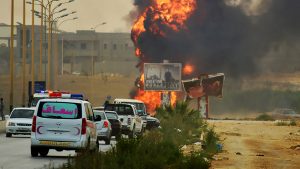 Fighting flares in Benghazi